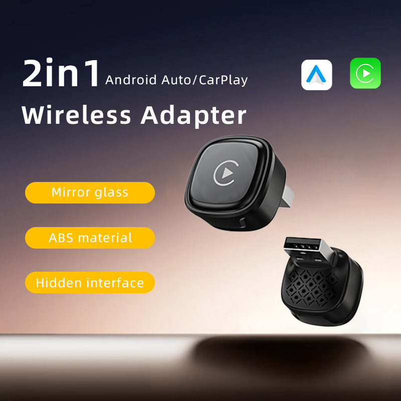Car Accessories Usa - Adaptador Inalámbrico Trolinktek CarPlay Android Auto,