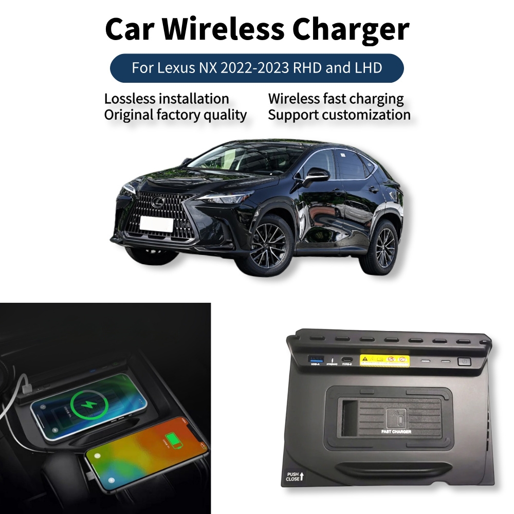 Wireless Car Charger - Cargador Inalámbrico MOCENDO para LEXUS NX