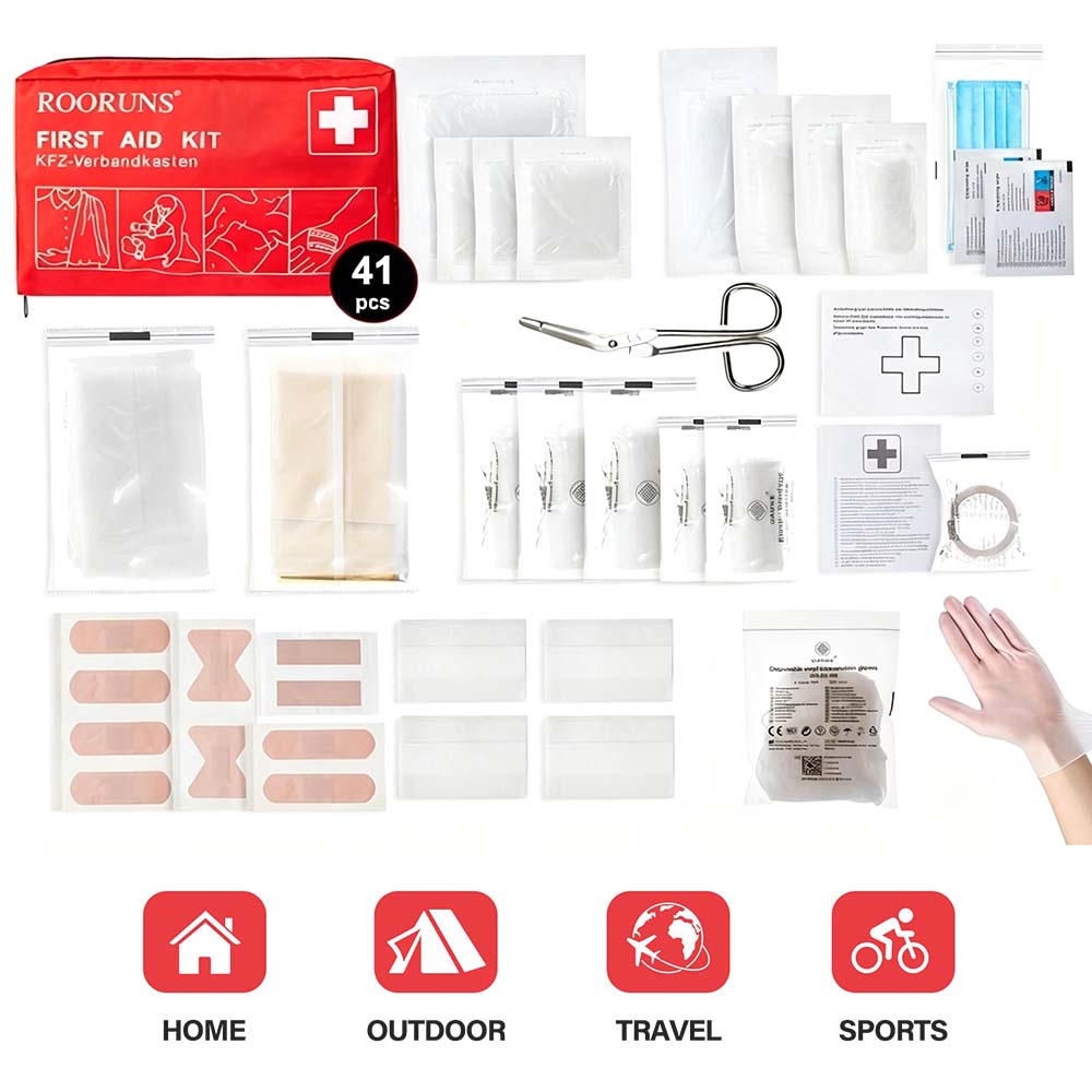 Kit de Primeros Auxilios Esenc - Car Accessories For Elderly reseña y precio