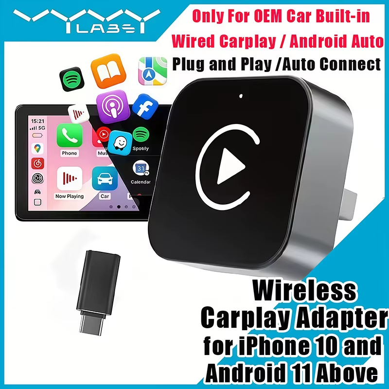 Adaptador Inalámbrico CarPlay  - Car Accessories Usa reseña y precio