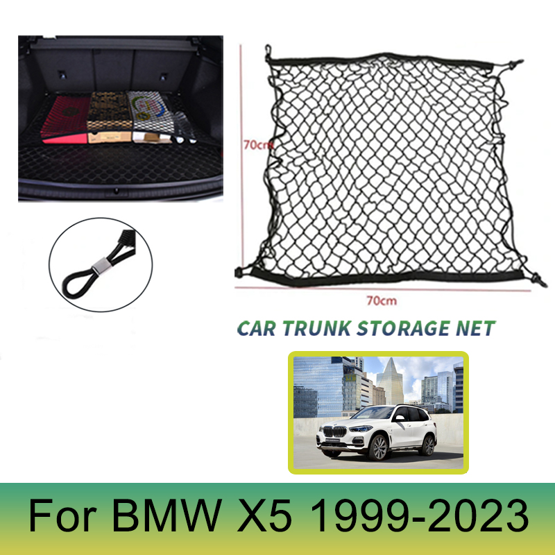 Para BMW X5 iX5 E70 F15 G05 E5 - Car Cargo Net Trunk reseña y precio