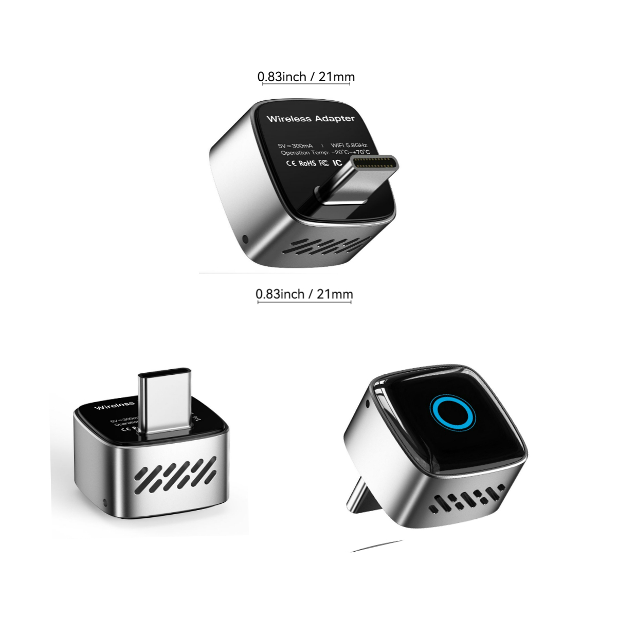 Adaptador DRNVIYNC 2 en 1 de C - Car Accessories Usa reseña y precio