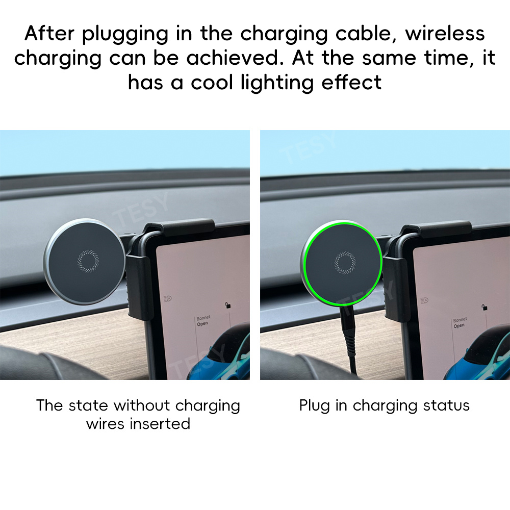 Soporte Magnético para Teléfon - Wireless Car Charger reseña y precio