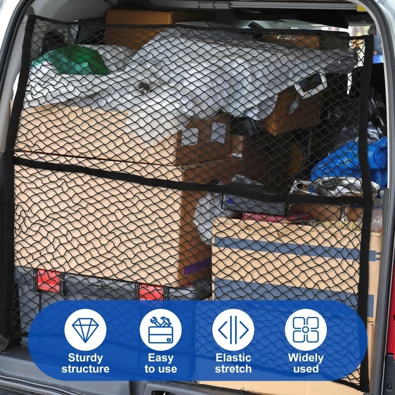 Organizador de almacenamiento  - Car Cargo Net Trunk reseña y precio