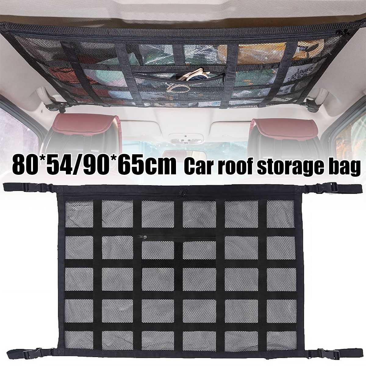 Red de carga para techo de coc - Car Cargo Net Trunk reseña y precio