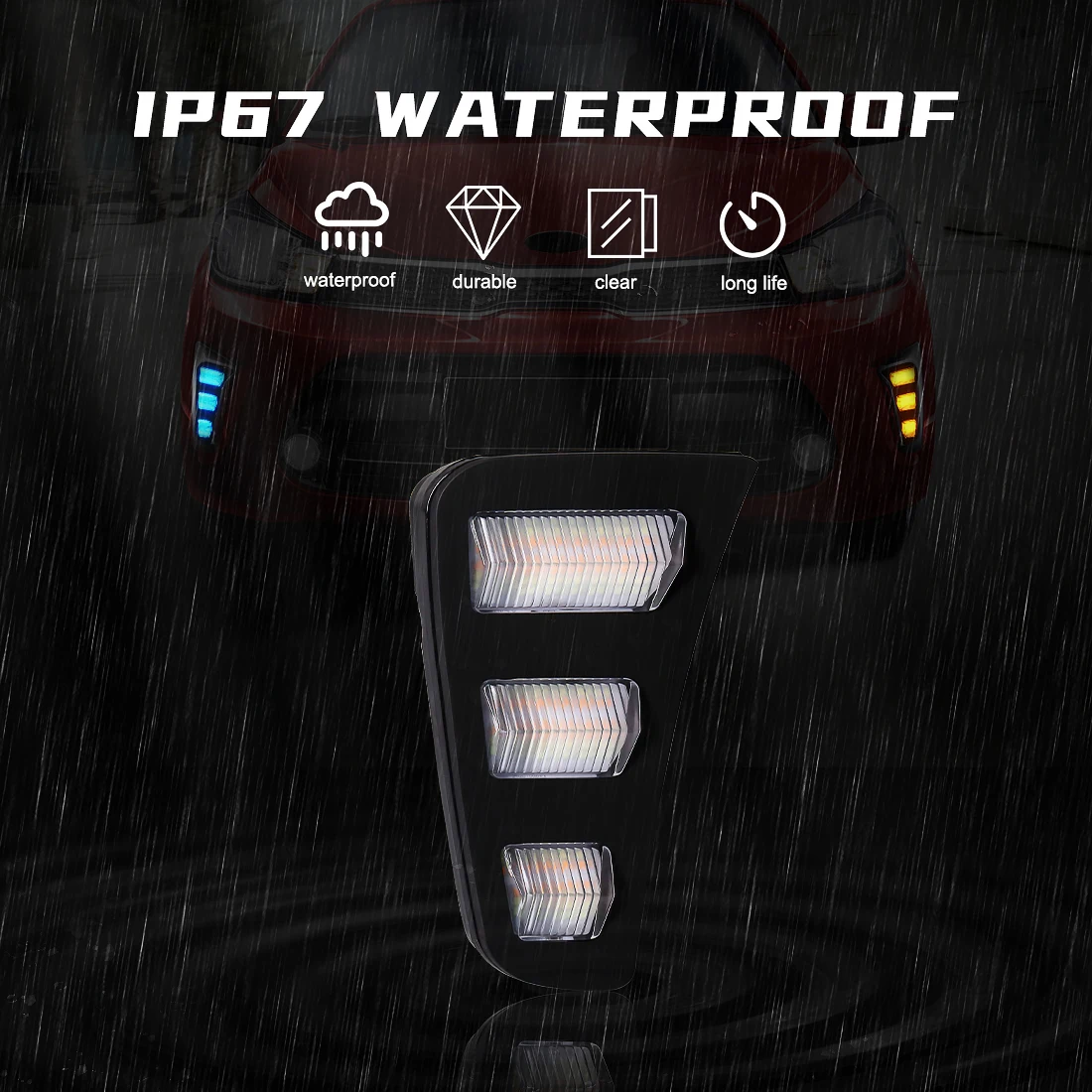 Luz LED de circulación diurna  - Car Accessories For Road Trip reseña y precio